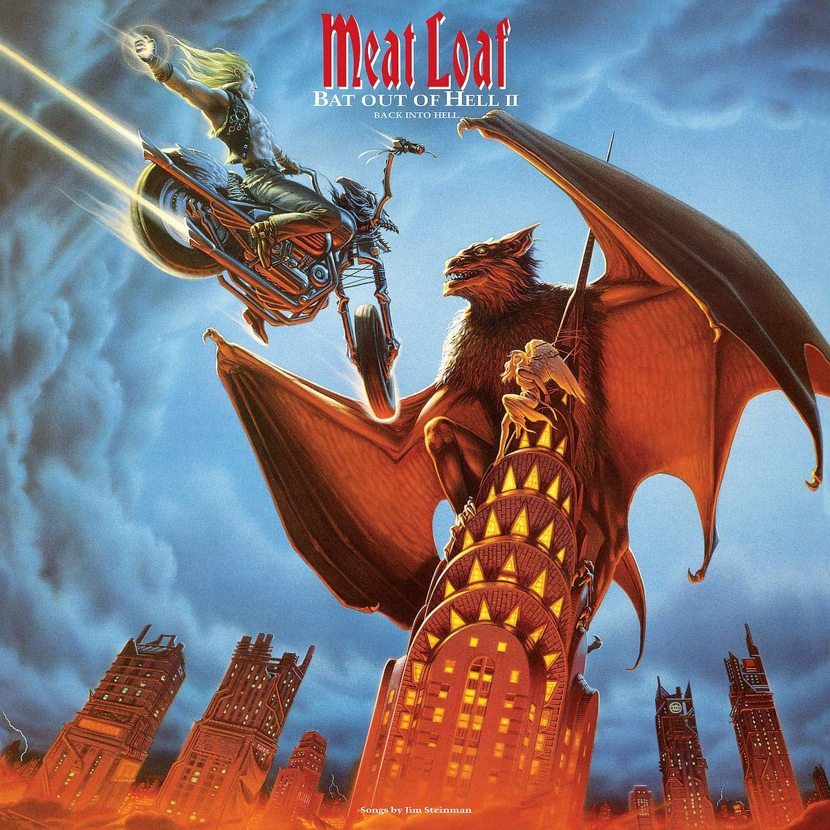 ミート・ローフ 　Bat Out Of Hell II　限定盤 ピクチャー LP Bat Out of Hell II: Back Into Hell: Amazon.ca